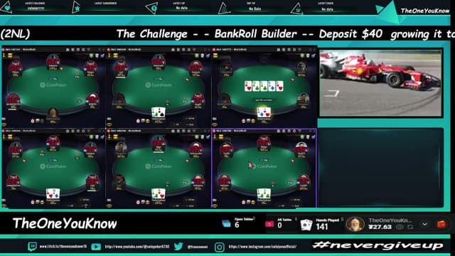 TheOneYouKnow76 playing Poker - Live Casino Stream