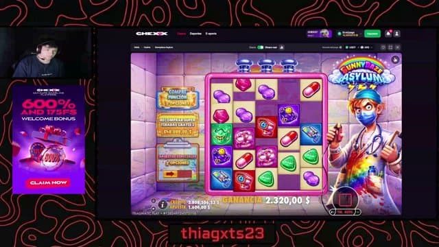 thiagxts23 playing Slots - Live Casino Stream