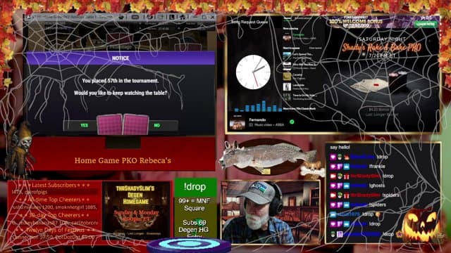 thrShadySlim playing Poker - Live Casino Stream