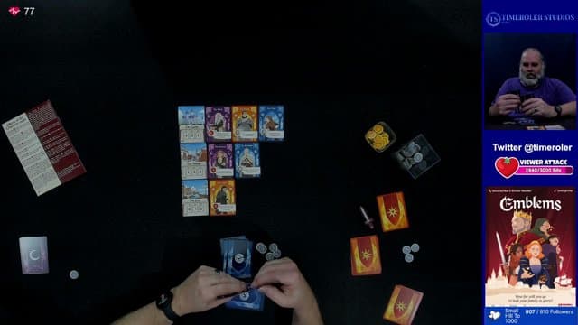 Timeroler playing Board Games - Live Casino Stream