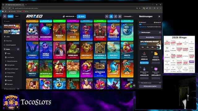 tocoslots playing Slots - Live Casino Stream