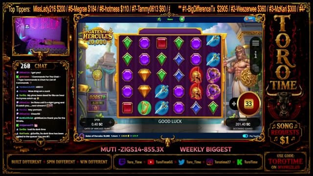 Toro__Time playing Slots - Live Casino Stream