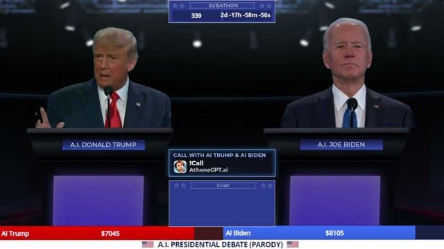 TrumpVsBiden2028 playing Just Chatting - Live Casino Stream