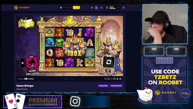 tzbetz playing Slots - Live Casino Stream