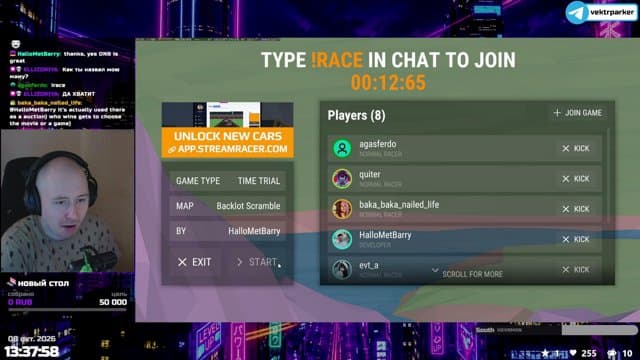 vektrparker playing Just Chatting - Live Casino Stream