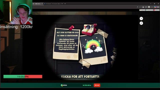 vidinho1 playing Slots - Live Casino Stream