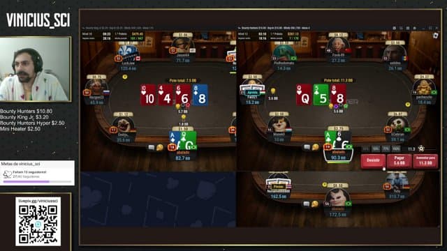 vinicius_sci playing Poker - Live Casino Stream