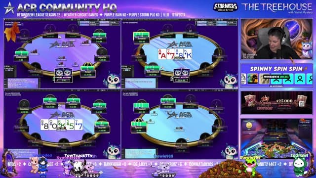 VioletMystery4ever playing Poker - Live Casino Stream