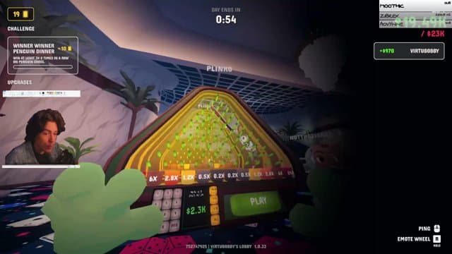 VirtuBobby playing Gamble With Your Friends - Live Casino Stream