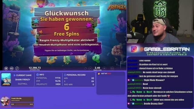 vollbildsniper playing Slots - Live Casino Stream