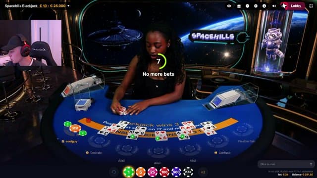 wesrdm010 playing Slots - Live Casino Stream