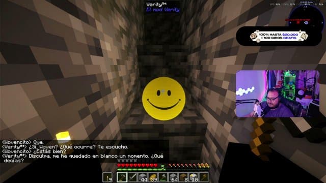 Wovencito playing Minecraft - Live Casino Stream