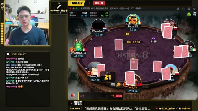 xbb_poker playing Poker - Live Casino Stream
