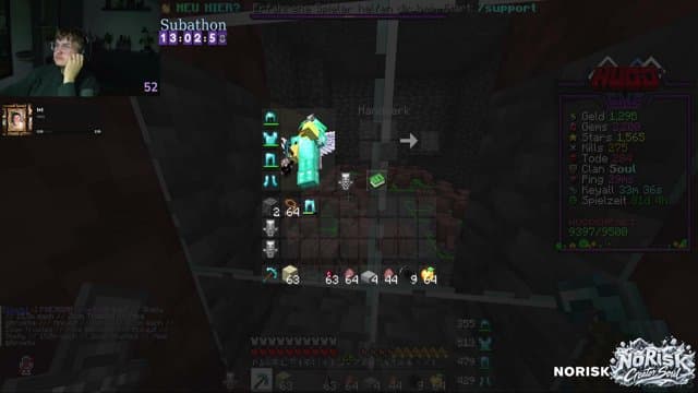 xSoulouw playing Minecraft - Live Casino Stream