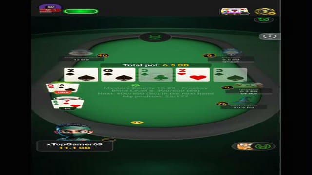 xTopGamer69 playing Poker - Live Casino Stream