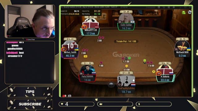 Youpaymyholiday playing Poker - Live Casino Stream