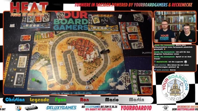 YOURBOARDGAMERS playing Board Games - Live Casino Stream
