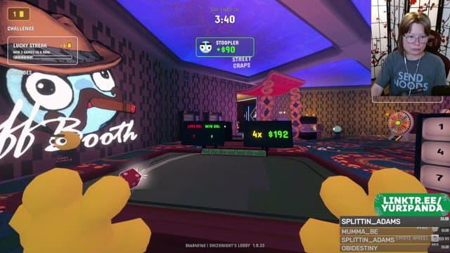 yuripanda3 playing Gamble With Your Friends - Live Casino Stream