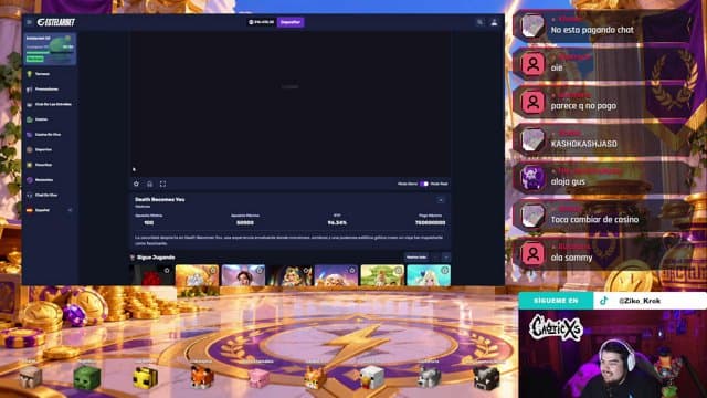 Ziko_Krok playing Slots - Live Casino Stream