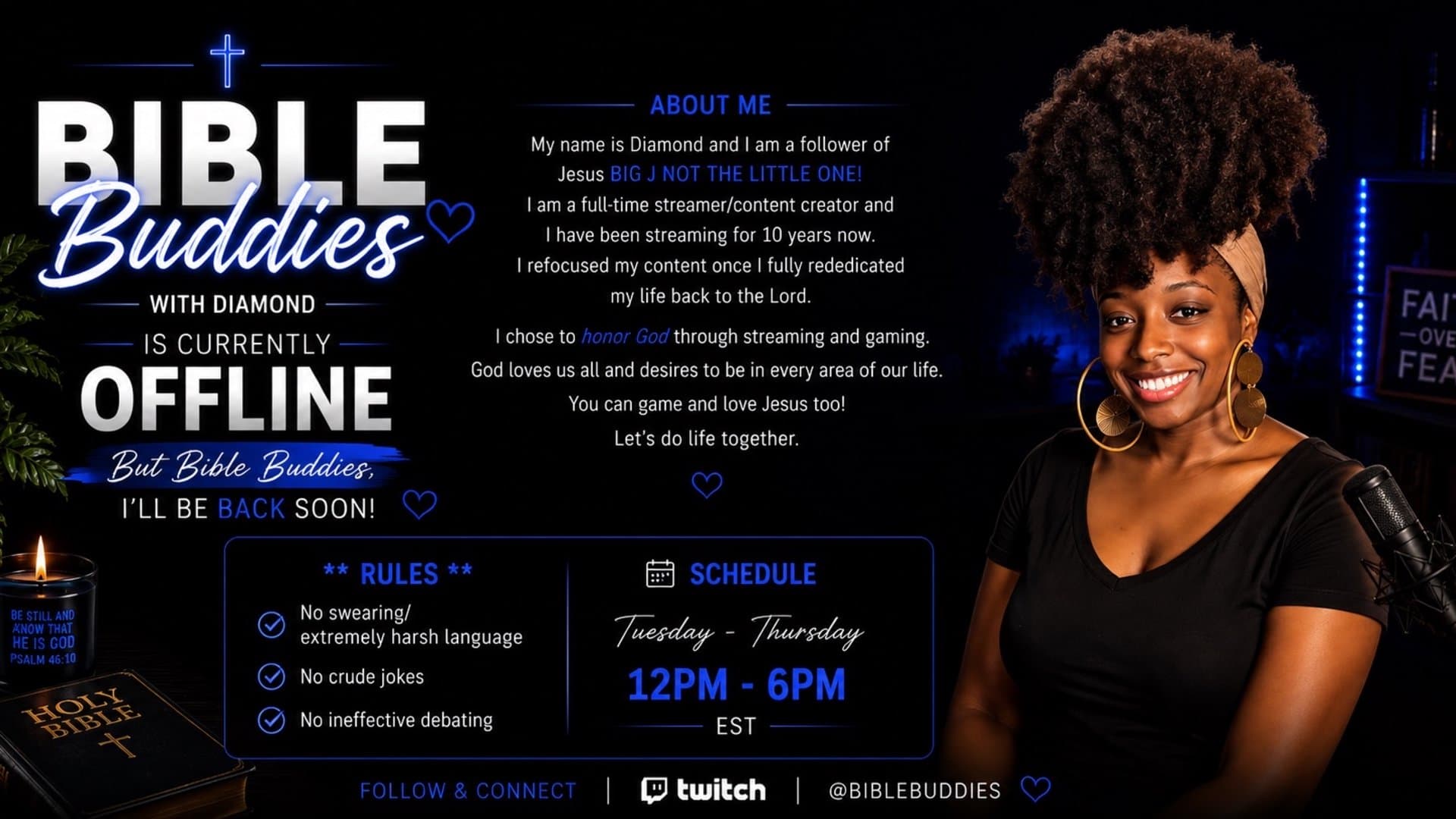 BibleBuddies playing Just Chatting - Live Casino Stream