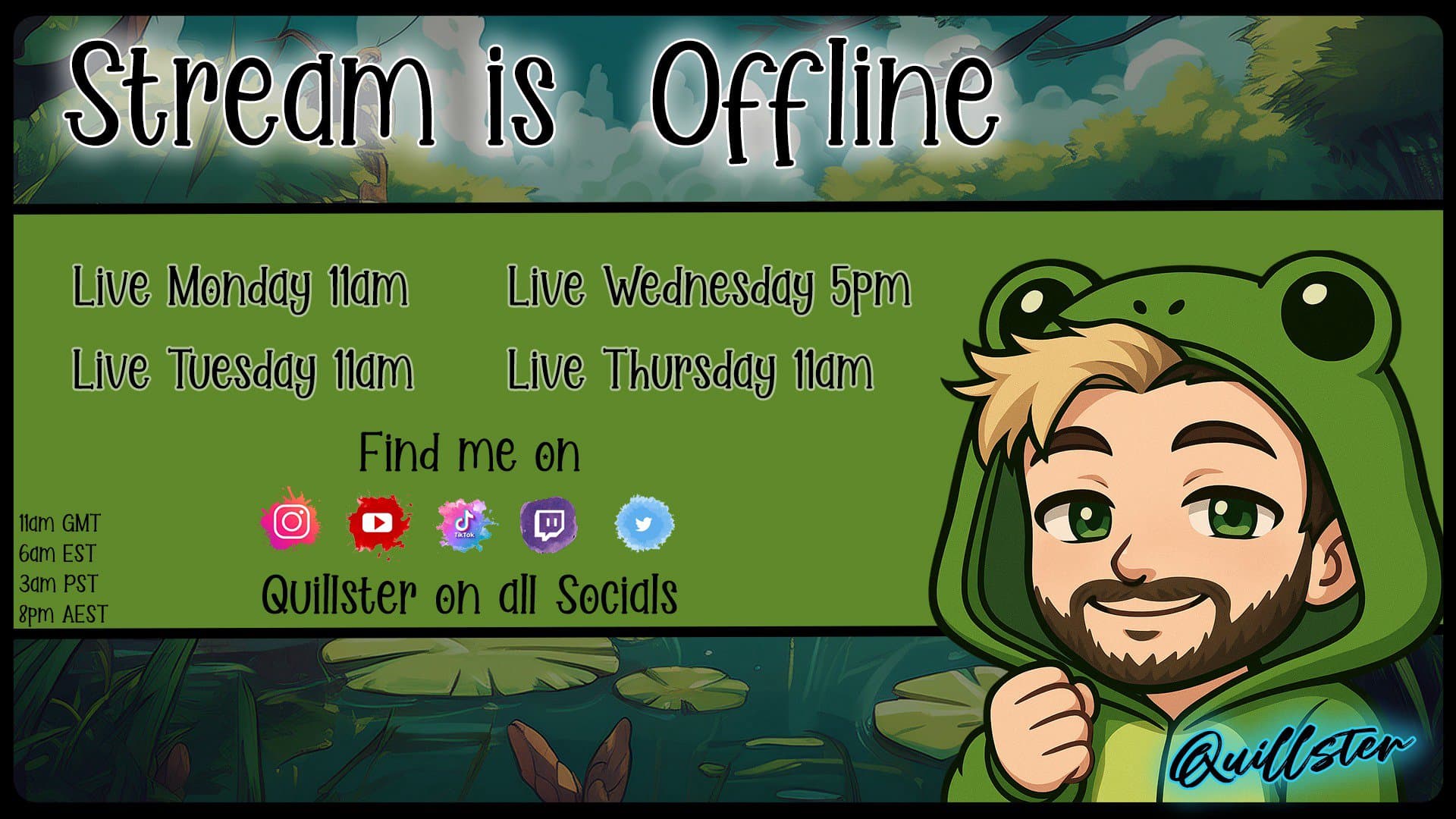 Quillster playing Just Chatting - Live Casino Stream