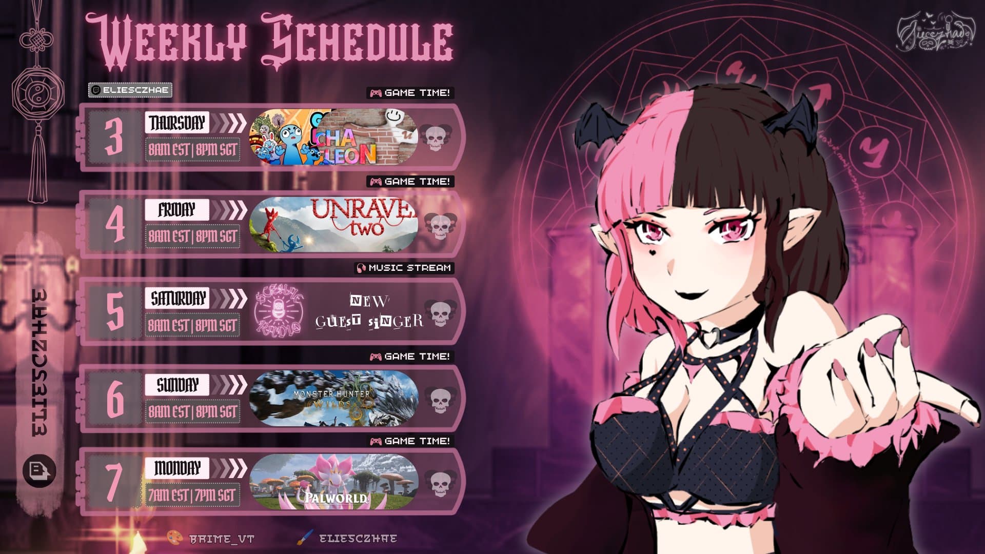 Eliesczhae playing Just Chatting - Live Casino Stream