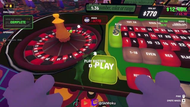 5kmoku playing Gamble With Your Friends - Live Casino Stream