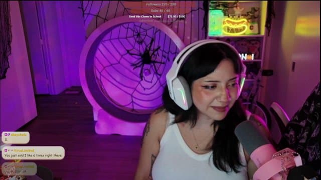 Aileeniebeans playing SOMA - Live Casino Stream