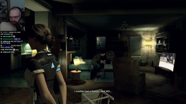aksually playing Detroit: Become Human - Live Casino Stream