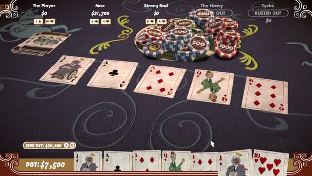 Aleakycart9099 playing Poker Night at the Inventory - Live Casino Stream