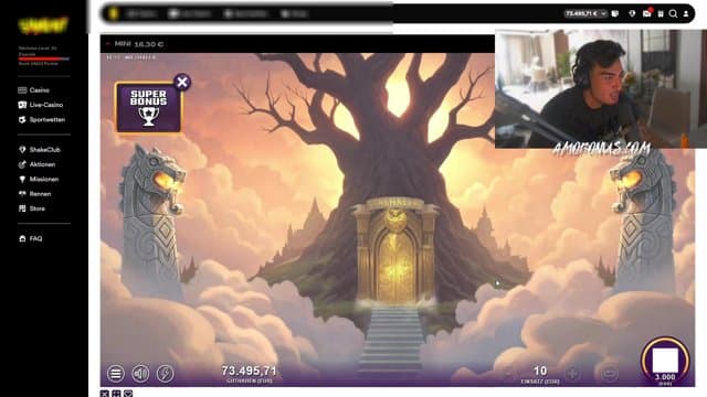 AmoGotti playing Slots - Live Casino Stream