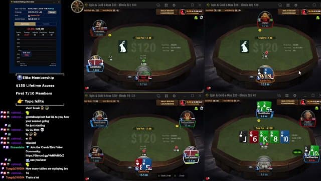 calmcalmcalmcalm playing Poker - Live Casino Stream