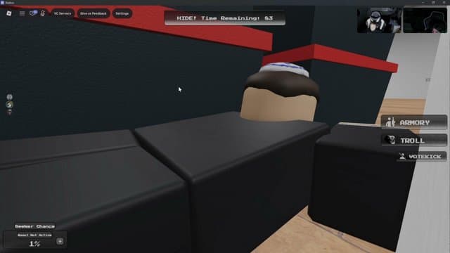 cheesegratergator playing ROBLOX - Live Casino Stream