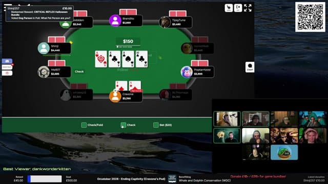 Cravone playing Poker - Live Casino Stream
