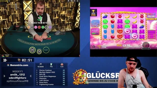 daddeldamon playing Slots - Live Casino Stream
