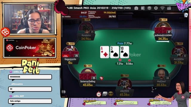 DaniFeit playing Poker - Live Casino Stream