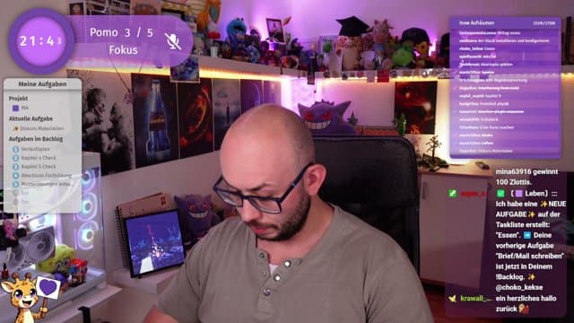 Degadius playing Co-working & Studying - Live Casino Stream
