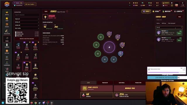 desenOFC playing Just Chatting - Live Casino Stream