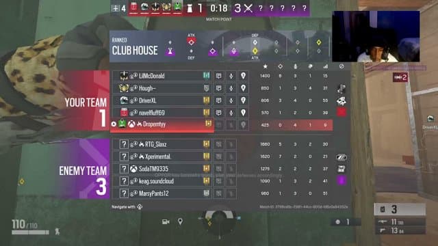 dropemtyy playing Rainbow Six Siege - Live Casino Stream