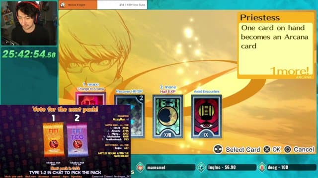 FireDragon_247 playing Persona 4 Golden - Live Casino Stream