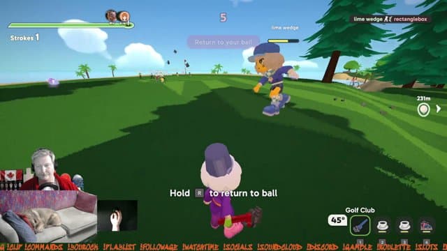FreddyStone playing Super Battle Golf - Live Casino Stream