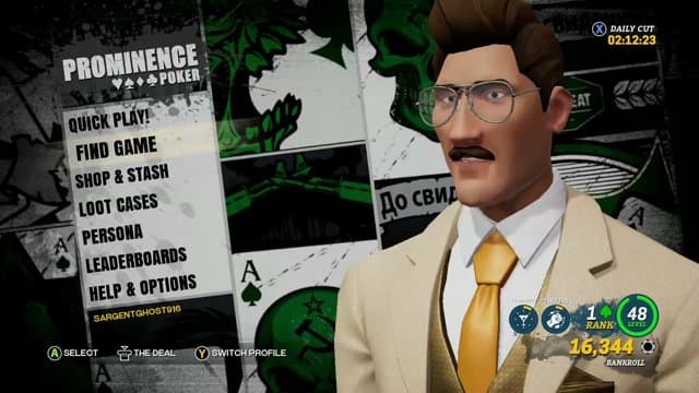 ghostfuzz12 playing Prominence Poker - Live Casino Stream