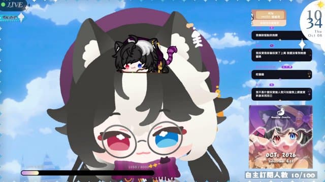 黑貓_凱米洛 playing Just Chatting - Live Casino Stream