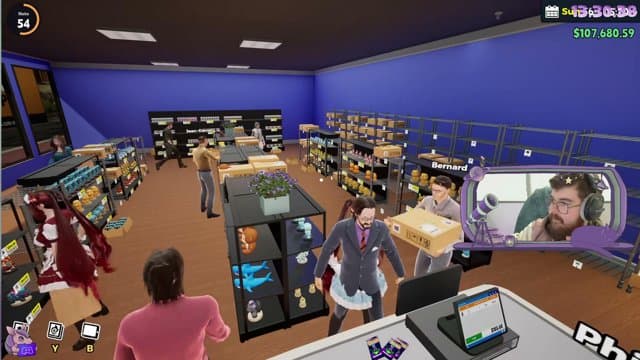 Heroflooo playing Card Shop Simulator Multiplayer - Live Casino Stream