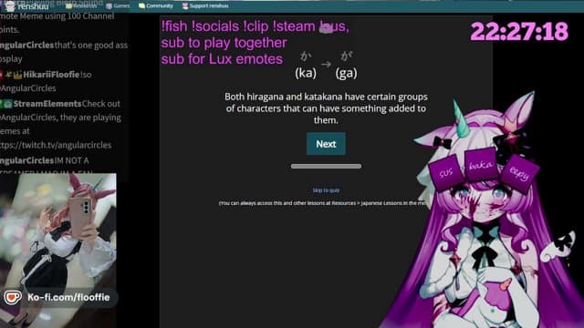 HikariiFloofie playing Just Chatting - Live Casino Stream