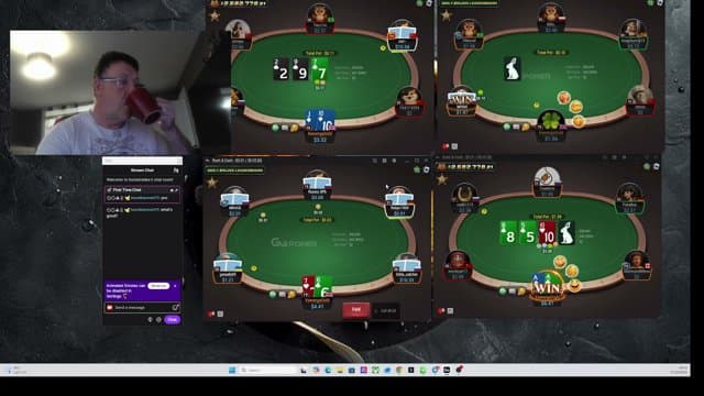 horsetrades playing Poker - Live Casino Stream