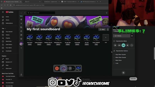 irokkchrome playing Just Chatting - Live Casino Stream