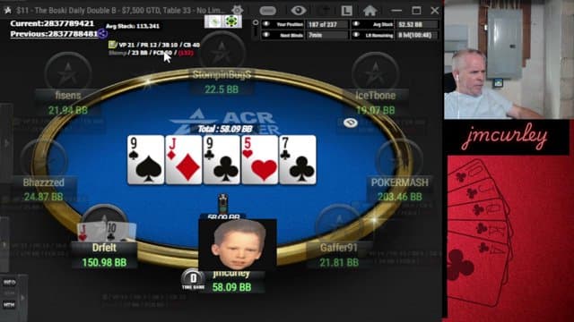 jmcurley playing Poker - Live Casino Stream