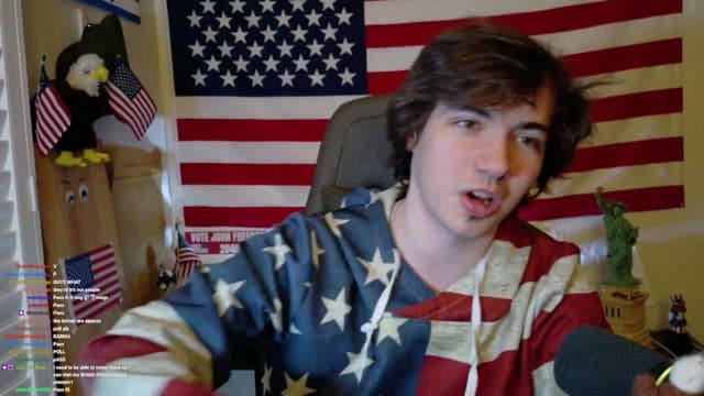 JohnFreedomUSA playing Just Chatting - Live Casino Stream