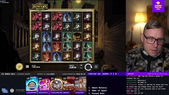 kasinofamiljen24 playing Slots - Live Casino Stream